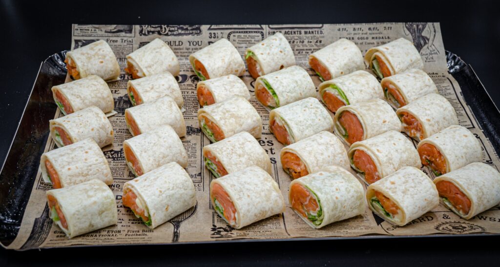 Wrap saumon ou charcuterie