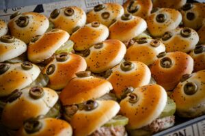 Bagel olive au thon
