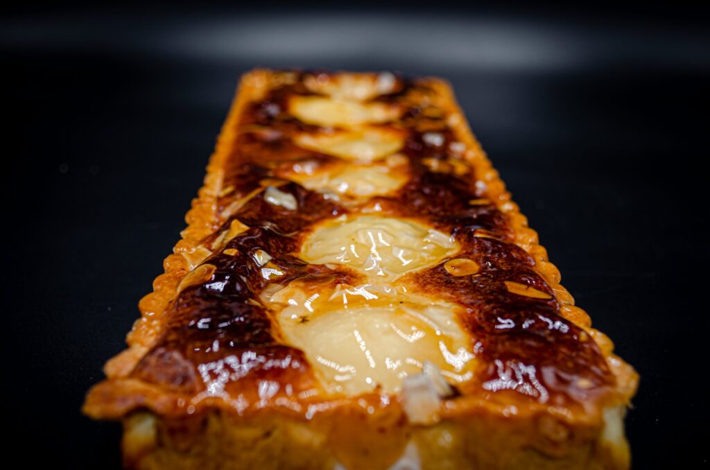 Tarte longue Poire chocolat 7/8 pers.