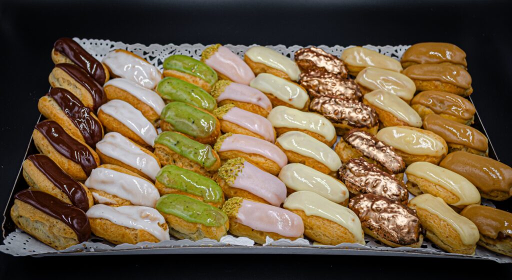 Mini éclairs mixtes