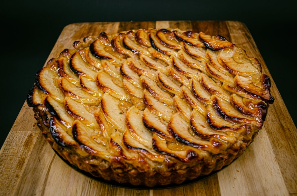 Tarte ronde pomme