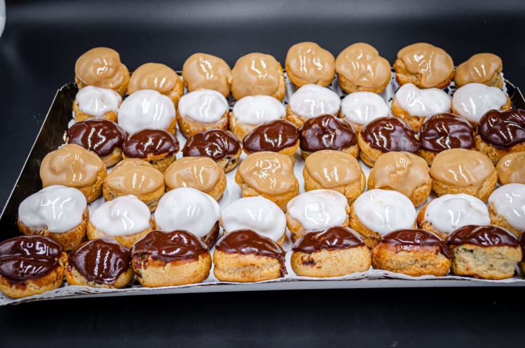 Mini choux mixtes